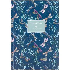 Книга записная AXENT жесткая обл А5 96 л клет TR Floral 1 8457-10-A-TR, Записные книги