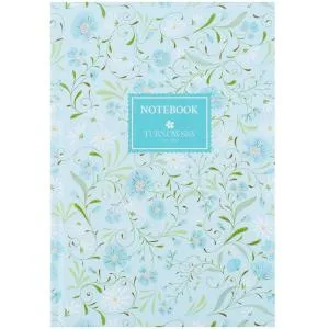 Книга записная AXENT жесткая обл А5 96 л клет TR Floral 1 8457-10-A-TR, Записные книги - фото 4