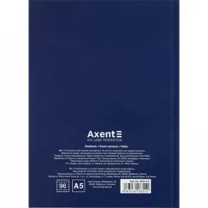 Книга записная А5 AXENT UA 8455 96 листов в клетку - Фото 10