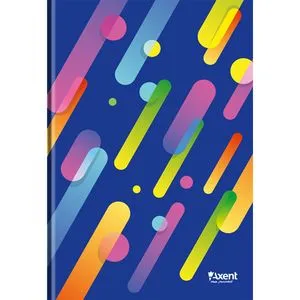 Книга записна А4 Colour Rain карт обкладинка 96 аркушів клітинка 8422-3-A - Фото 1