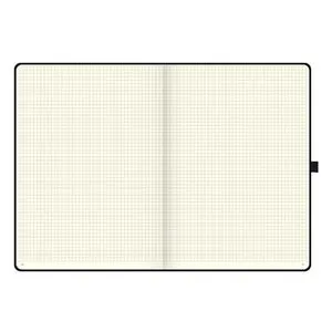 Книга записная А4 Компаньон клетка Brunnen 10-552 88 05 черная - Фото 2