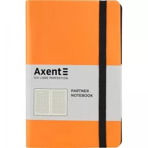 Книга записна Partner Soft 125х195 мм клітина Axent 8206