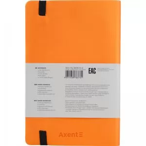 Книга записная Partner Soft 125х195 мм клетка Axent 8206 - Фото 1