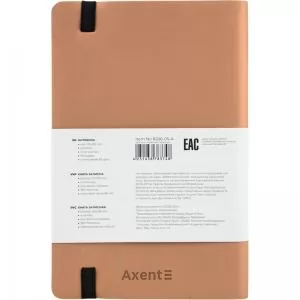 Книга записная Partner Soft 125х195 мм клетка Axent 8206 - Фото 5