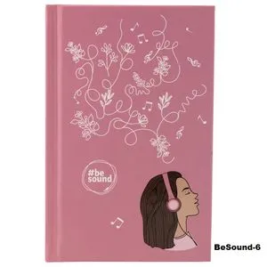 Книга записна тверда обкладинка А6 80 л клітина BeSound Kite К19-199 - Фото 15