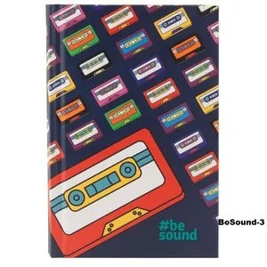 Книга записна тверда обкладинка А6 80 л клітина BeSound Kite К19-199 - Фото 8