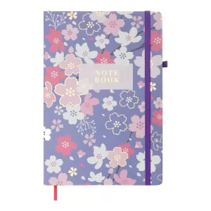 Книга записная BLOSSOM А5 80 л клетка BM.255122-07