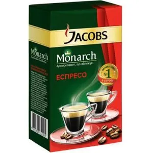 Кофе молотый Jacobs Monarch Espresso 230г 10692204