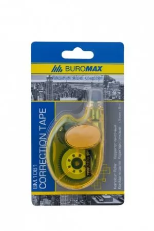 Коректор стрічковий з боковою подачею стрічки 5ммх8м Buromax BM.1081