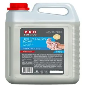 Крем-мыло жидкое PRO SERVICE 5л с бальзамом Молоко и мед pr25515140, Мыло