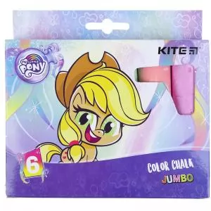 Крейда кольорова Kite Jumbo My Little Pony 6 кольорів LP21-073