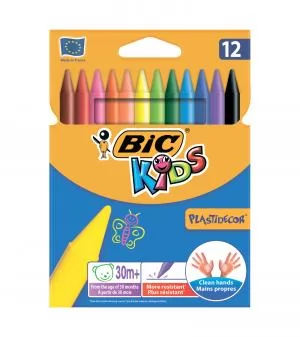 Мел Plastidecor 12шт BIC bc945764