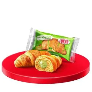 Круасанчик с начинкой со вкусом фисташки 1,44 кг LUL15460, Круассаны
