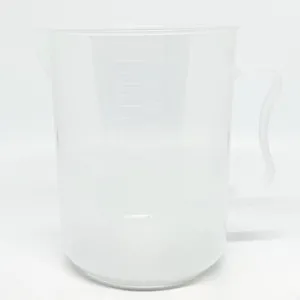 Кружка РР 1000 л с ручкой, с делениями 0113185, Мерная посуда