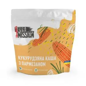 Кукурудзяна каша з пармезаном FOOD MISSION fomi.0002, Сублимированные продукты