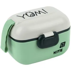 Ланчбокс Kite 450 мл пластик K25-1185-3, Детская посуда