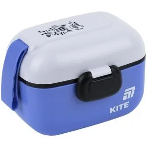 Ланчбокс Kite 450 мл пластик K25-1185-3, Детская посуда - фото 8