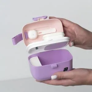 Ланчбокс Kite 450 мл пластик K25-1185-3, Детская посуда - фото 9