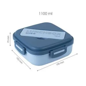 Ланчбокс Kite із роздільником 1100 мл K23-186-2, Ланч-бокси - фото 19