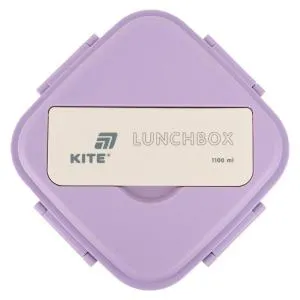 Ланчбокс Kite із роздільником 1100 мл K26-186-2, Ланч-бокси - фото 1
