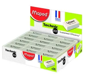 Ластик для карандаша TECHNIC MINI Maped MP.011300 - Фото 1