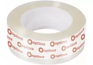 Скотч канцелярский 12 мм х 30 м Crystal Optima O45309