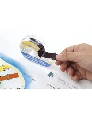 Стрічка-самоклейка магнітна Magnetoplan Magnetic Adhesive Tape 5м 15510 - Фото 2