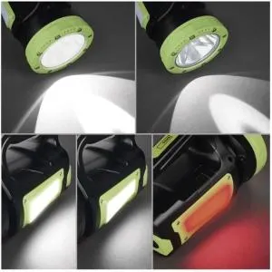 Фонарь аккумуляторный Emos 850 Lm 8000 mAh ручной пластиковый P2316, Фонарики - фото 10