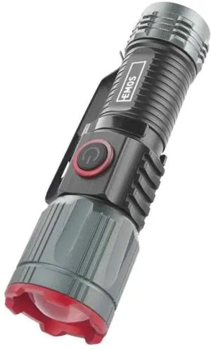 Ліхтар акумуляторний Emos 300 Lm 700 mAh Li-Ion метал фокус P3120, Ліхтарики - фото 2