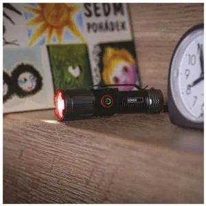 Ліхтар акумуляторний Emos 300 Lm 700 mAh Li-Ion метал фокус P3120, Ліхтарики - фото 8