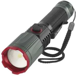 Ліхтар акумуляторний Emos 1200 Lm 2200 mAh метал фокус P3121, Ліхтарики