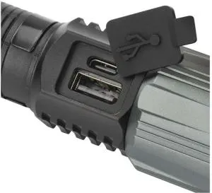 Ліхтар акумуляторний Emos 1200 Lm 2200 mAh метал фокус P3121, Ліхтарики - фото 3