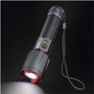 Ліхтар акумуляторний Emos 3000 Lm Li-Ion 5000 mAh метал фокус P3122, Ліхтарики - фото 2