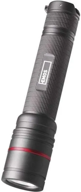 Фонарь аккумуляторный Emos Ultibright 80 600 Lm 2600 mAh металл фокус P3180, Фонарики