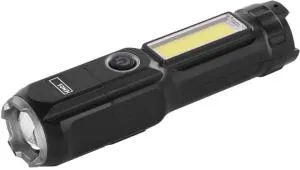 Фонарь аккумуляторный Emos 150 Lm Li-Ion 1200 mAh пластиковый P3214, Фонарики