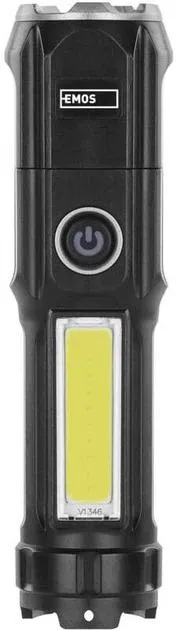 Фонарь аккумуляторный Emos 150 Lm Li-Ion 1200 mAh пластиковый P3214, Фонарики - фото 2