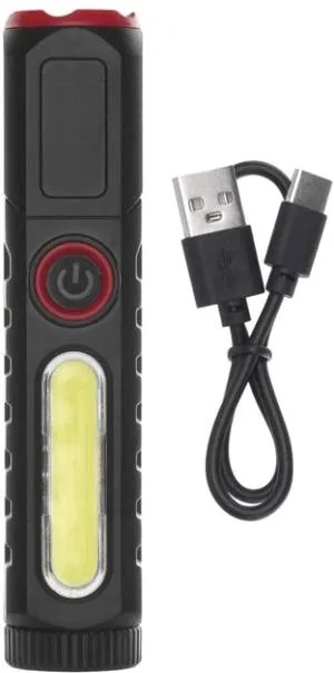 Ліхтар акумуляторний Emos 120 Lm 400 mAh Li-Ion P4720, Ліхтарики - фото 1