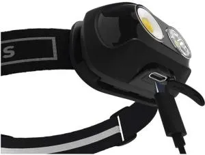 Фонарь налобный аккумуляторный Emos COB LED 500 Lm Li-pol 1200 mAh P3542, Фонарики - фото 5