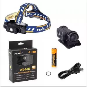 Ліхтар налобний Fenix HL60R Cree XM-L2 Neutral White LED HL60RU2 - Фото 4