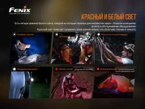 Ліхтар налобний Fenix HM50RV20 - Фото 8