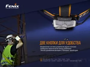 Ліхтар налобний Fenix HP25RV20 - Фото 9