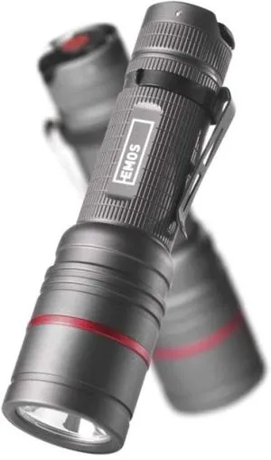 Фонарь ручной Emos Ultibright 70 340 Lm 3xAAA металл фокус P3170, Фонарики - фото 5