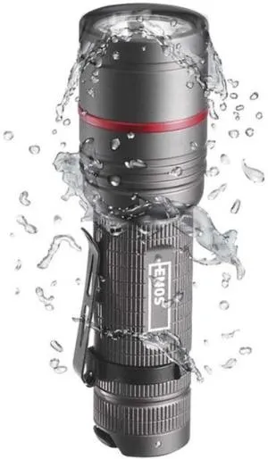 Фонарь ручной Emos Ultibright 70 340 Lm 3xAAA металл фокус P3170, Фонарики - фото 8