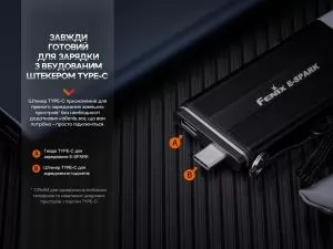 Фонарь ручной Fenix E-SPARK - Фото 8