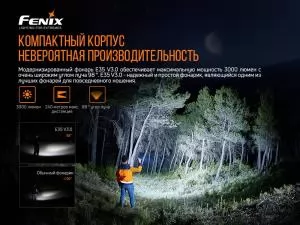 Фонарь ручной Fenix E35V30 - Фото 14