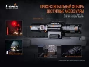 Ліхтар ручний тактичний Fenix PD35V30 - Фото 9