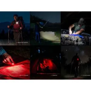 Ліхтар ручний Fenix LED чорний SW05R-RL, Ліхтарики - фото 9