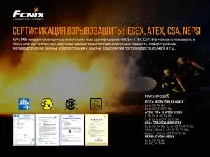 Ліхтар ручний Fenix WF30RE - Фото 7