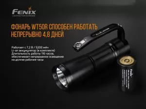 Ліхтар ручний Fenix WT50R - Фото 10