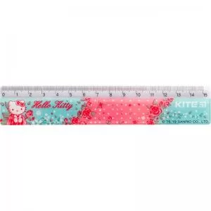 Линейка пластиковая Kite Hello Kitty 15 см HK19-090